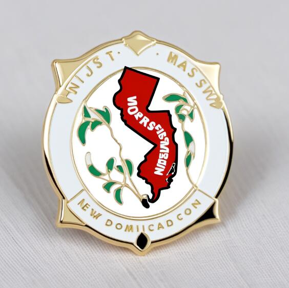 New Jersey Personalized Custom Pins