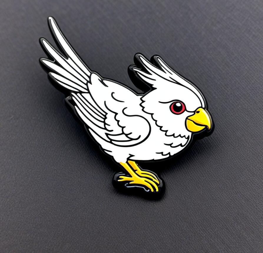 Cockatiel Custom Pins 