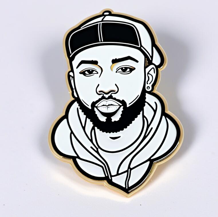 Rapper Enamel Lapel Pins
