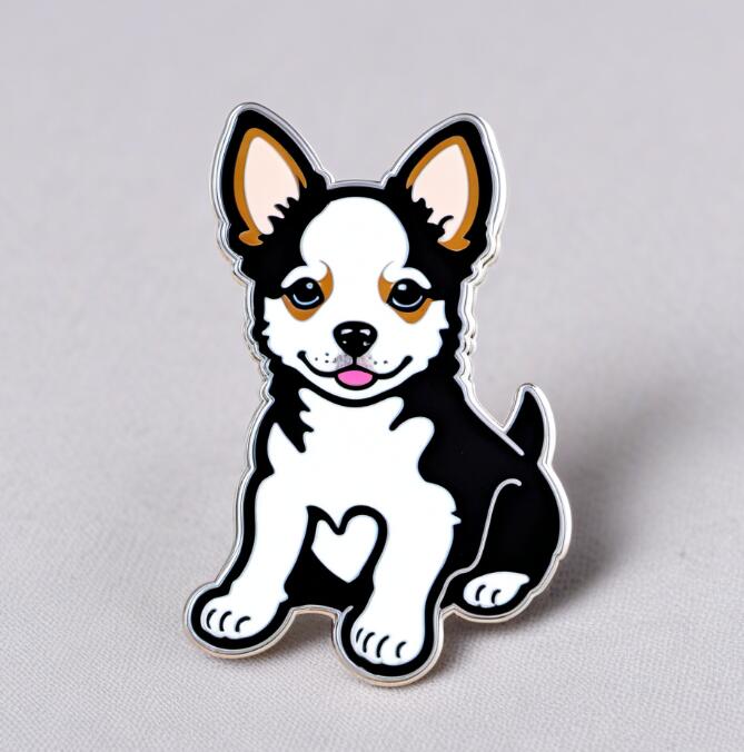 custom dog lapel pins