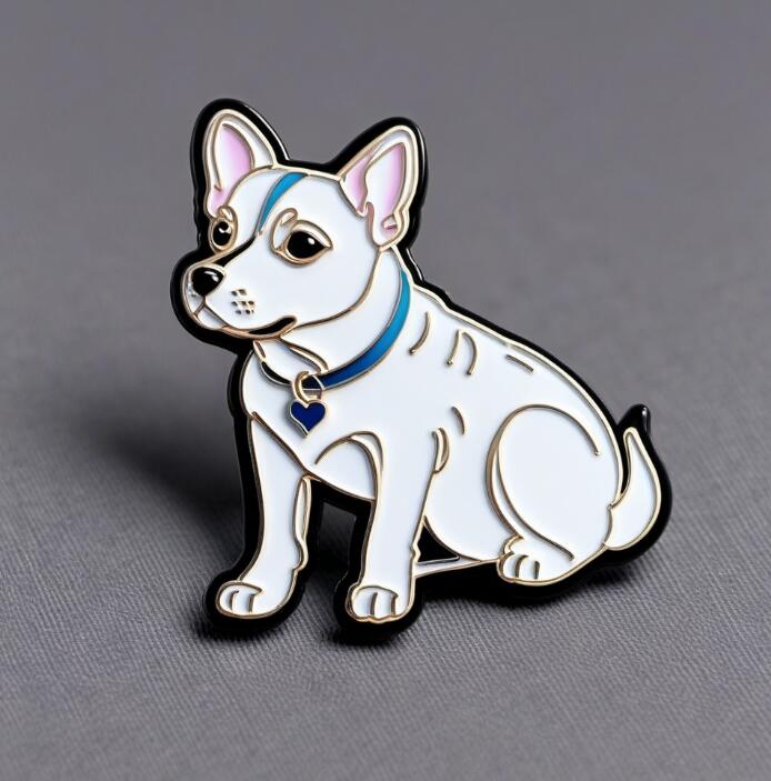 custom dog lapel pins