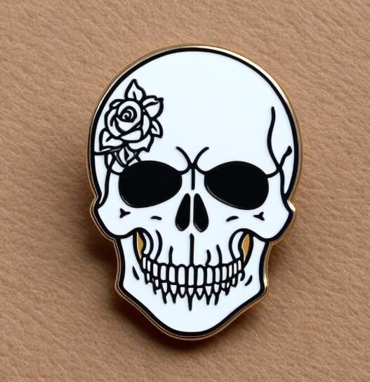 skull pins