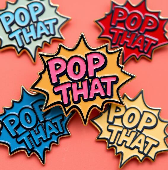 POP THAT Custom Enamel Pins