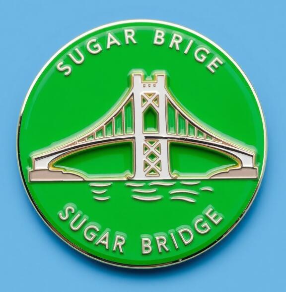 Sugar Bridge Custom Lapel Pins