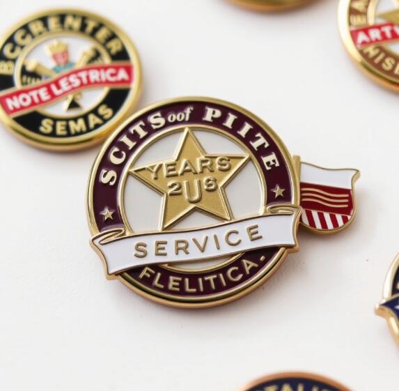 Years of Service Custom Pins