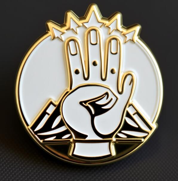 Custom High Five Pin