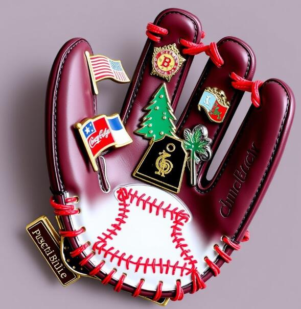 Baseball Glove Custom Pins