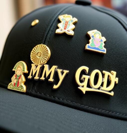 My God Custom Hat Pins