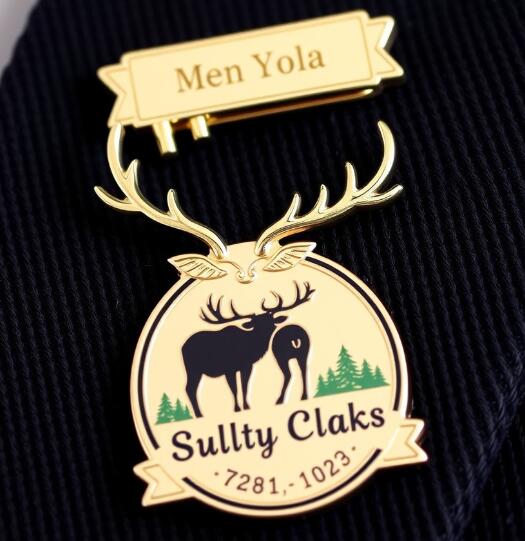 Elk Personalized Lapel Pins