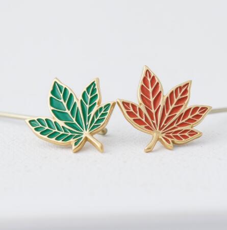 Leaf Custom Hat Pins