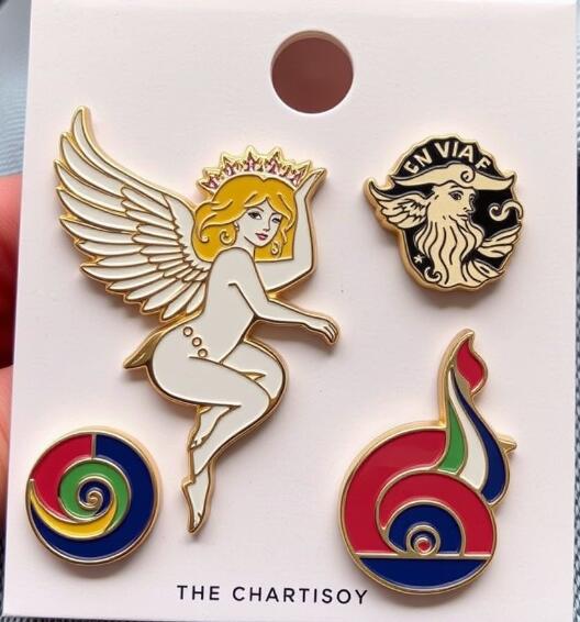 Virgo Custom Made Pins