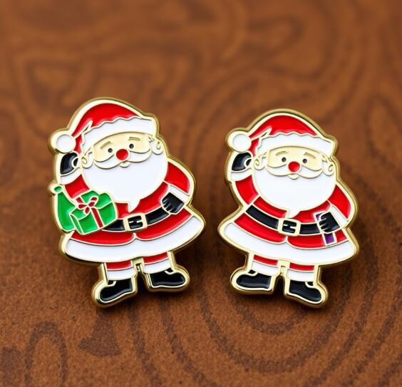 Santa Claus Lapel Pins