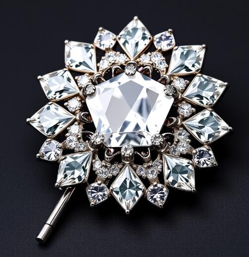 Luxurious Diamond Custom Lapel Pins