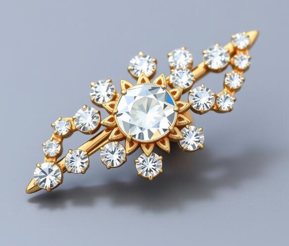 Elegant Diamond Custom Lapel Pins