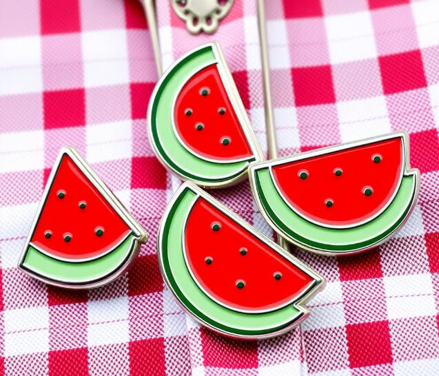 Cute Custom Watermelon Pins