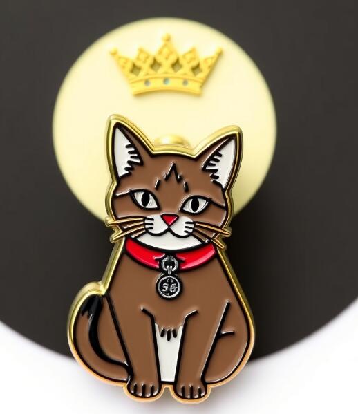 Royal Puspin Cat Enamel Pins