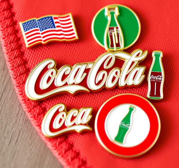 American Icon USA Coca-Cola Lapel Pins