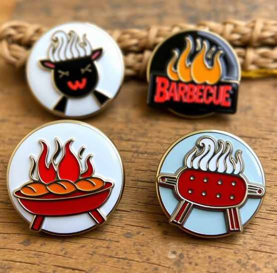 Barbecue Custom Pins