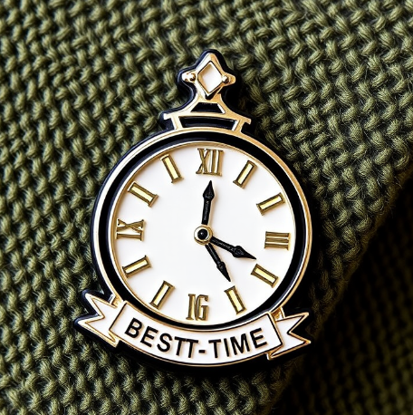 Best Time Lapel Pin