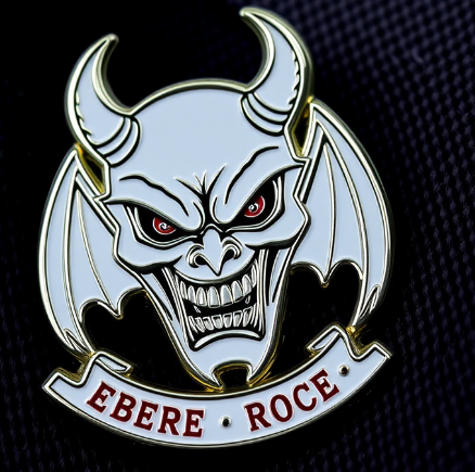 Evil Personalized Lapel Pins