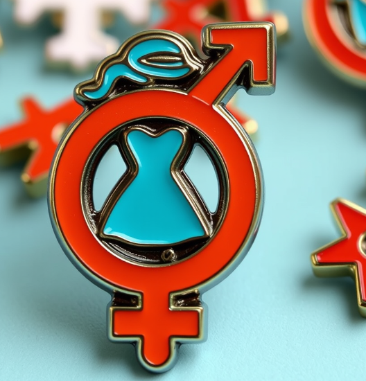 Custom Female Symbol Pins