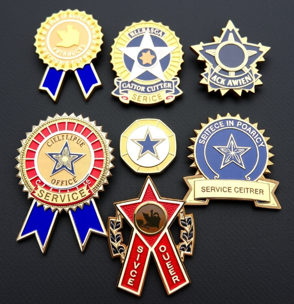 Service Award Lapel Pins