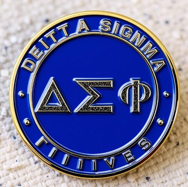 Delta Sigma Pi Custom Metal Pins