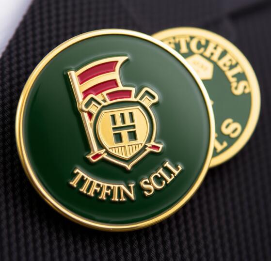 Tiffin School Custom Lapel Pins