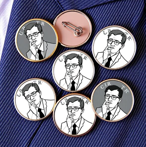 Over Thinker Lapel Pins