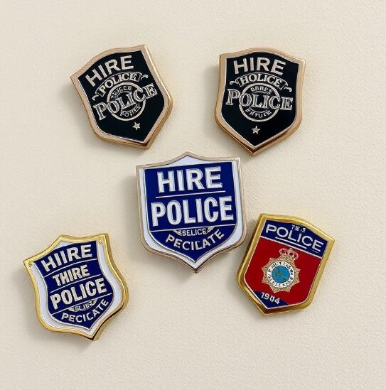 Hire Police Custom Pins