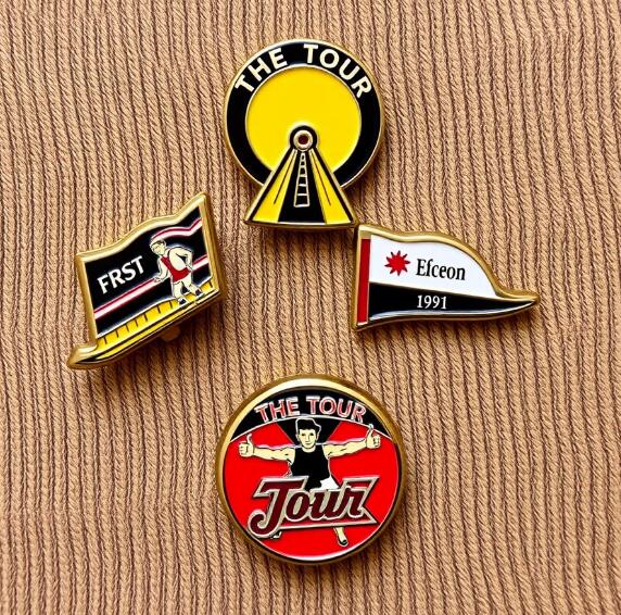 The Tour Custom Pins