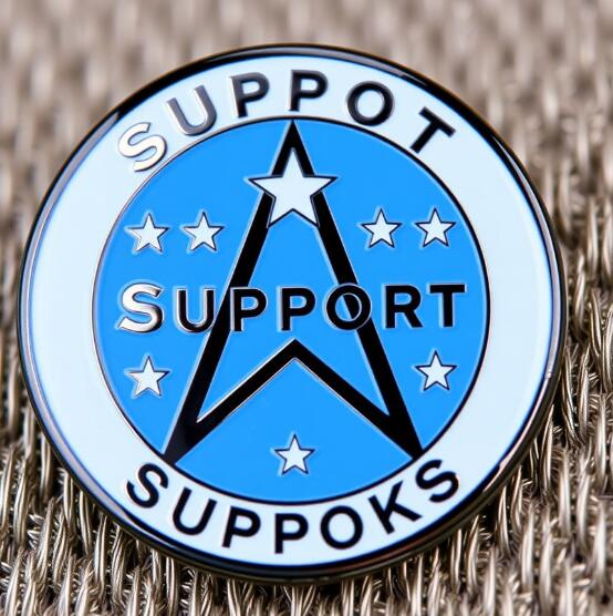 Support Custom Lapel Pins