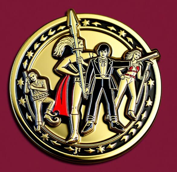Justice Custom Metal Pins