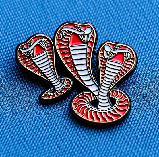 Custom Cobra Enamel Pins