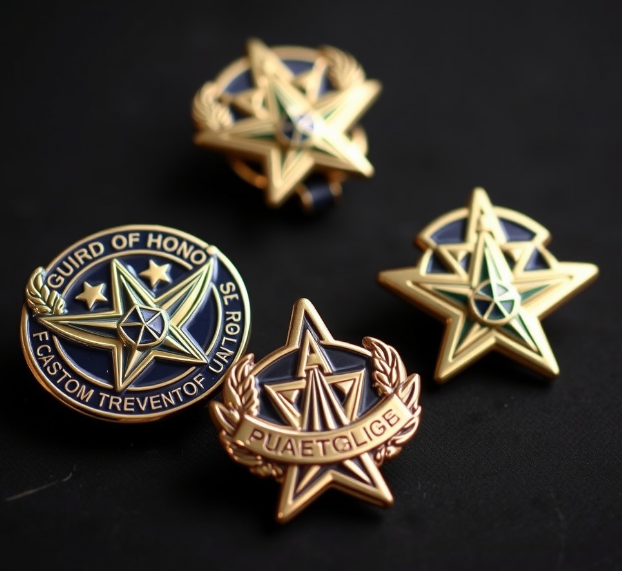 Custom Guard of Honor Pins