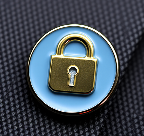 Custom Lock Lapel Pins