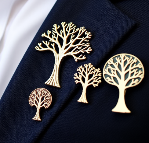 Tree Lapel Pins