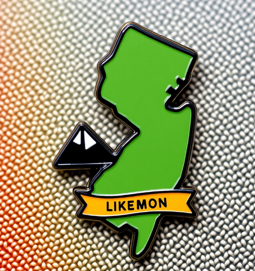 New Jersey Personalized Pins