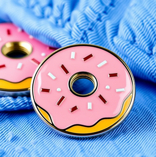 Donut Custom Enamel Pins