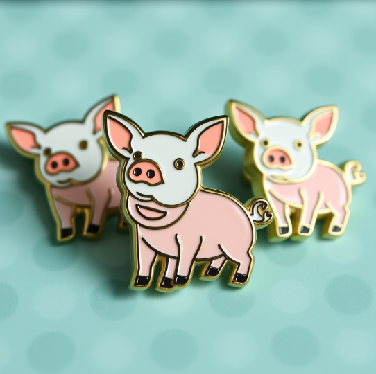 Pig Lapel Pins