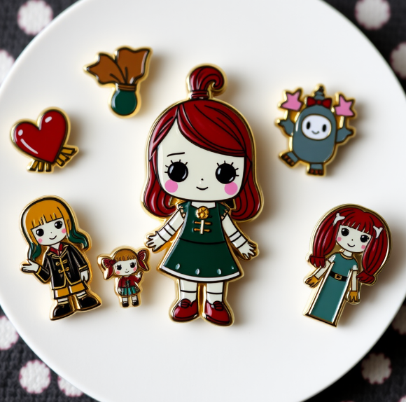 Doll Custom Pins