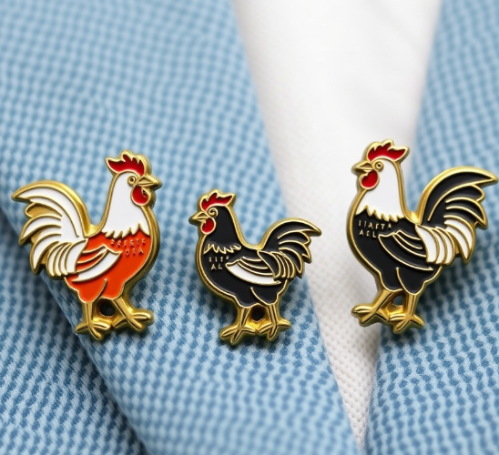 Hen Lapel Pins