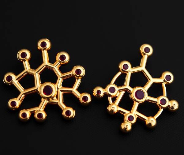 Chemical Structure Custom Pins