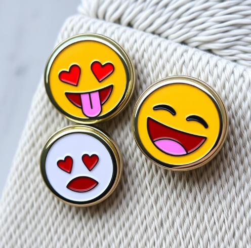 Emoji Enamel Laple Pins