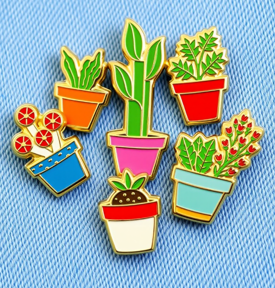 Fresh Pots Custom Lapel Pins