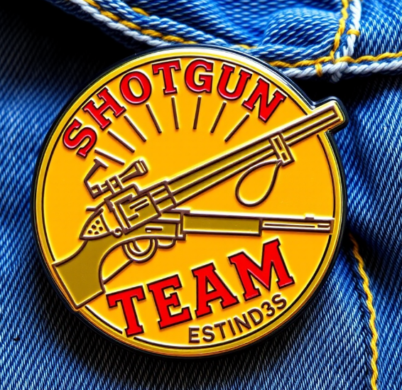 Shotgun Team Enamel Pins