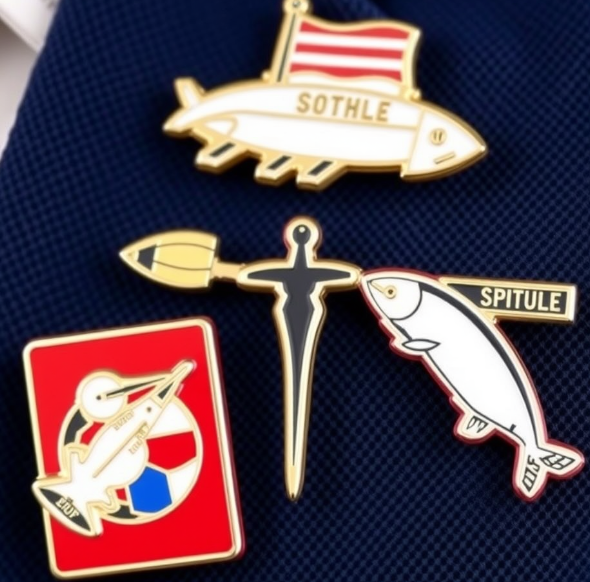 Sportsman Lapel Pins