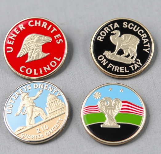  Quarter Lids Custom Pins