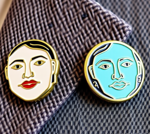 Face Custom Lapel Pins