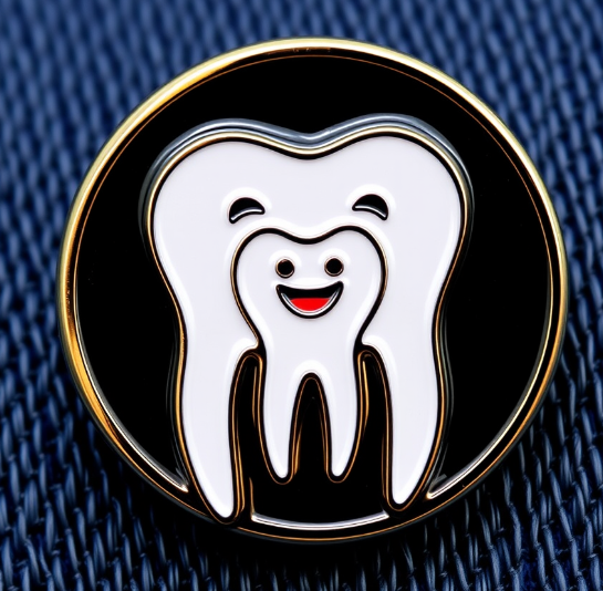Teeth Custom Lapel Pins